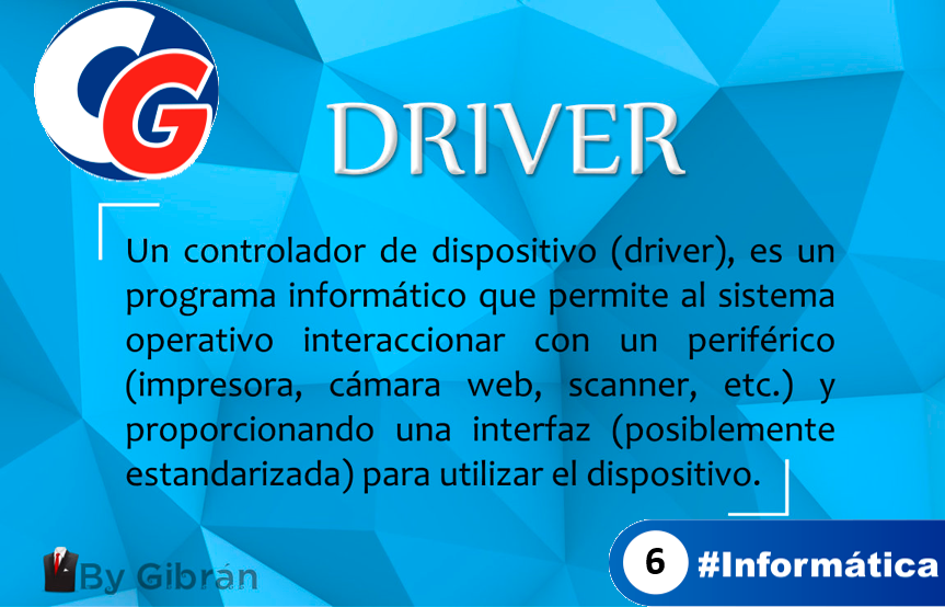 ¿Qué es un driver…?